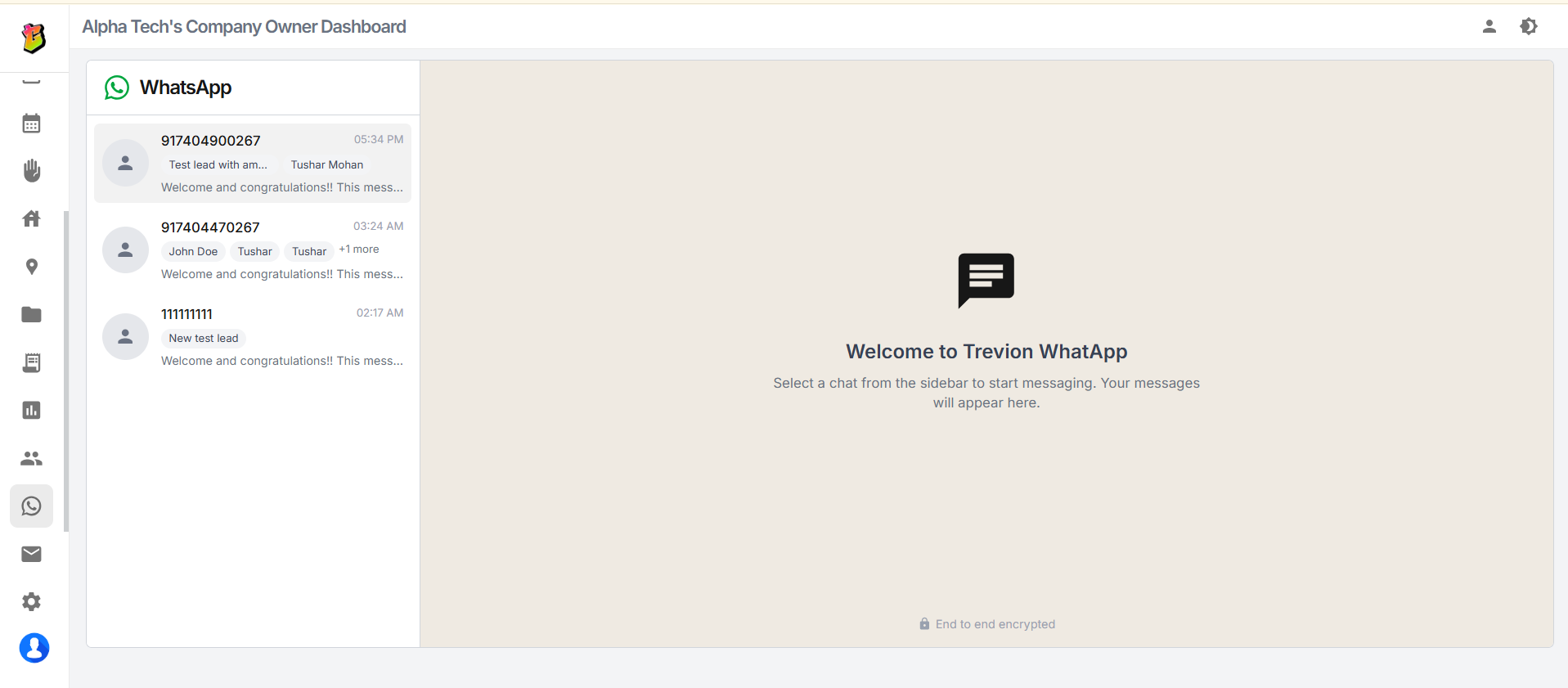 WhatsApp CRM